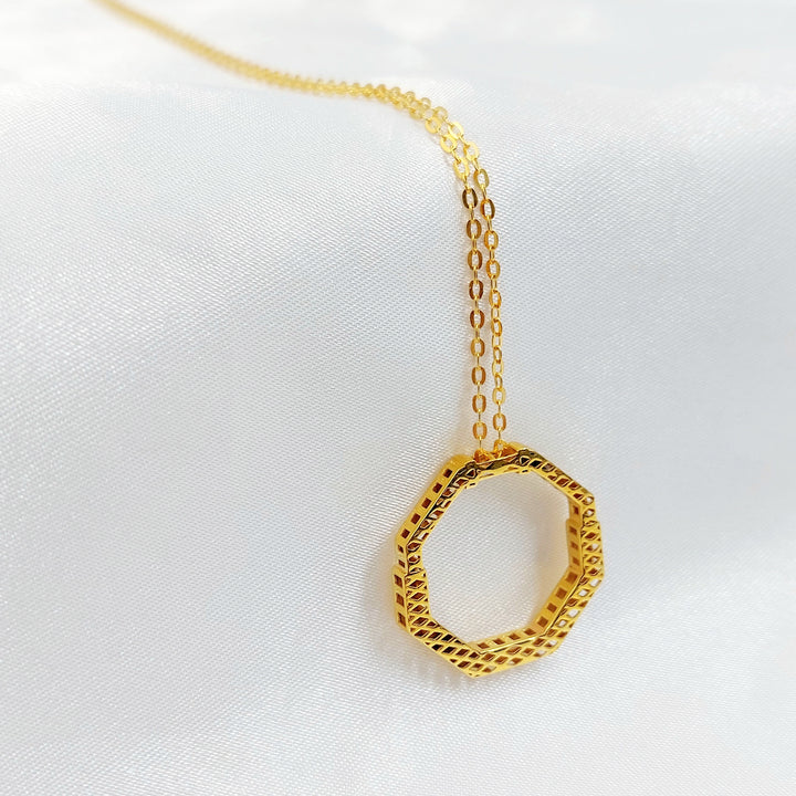 Deluxe Necklace Made of 21K Gold by Saeed Jewelry 