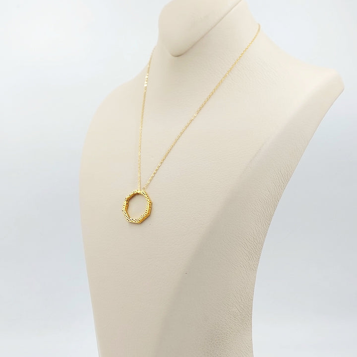 Deluxe Necklace Made of 21K Gold by Saeed Jewelry 