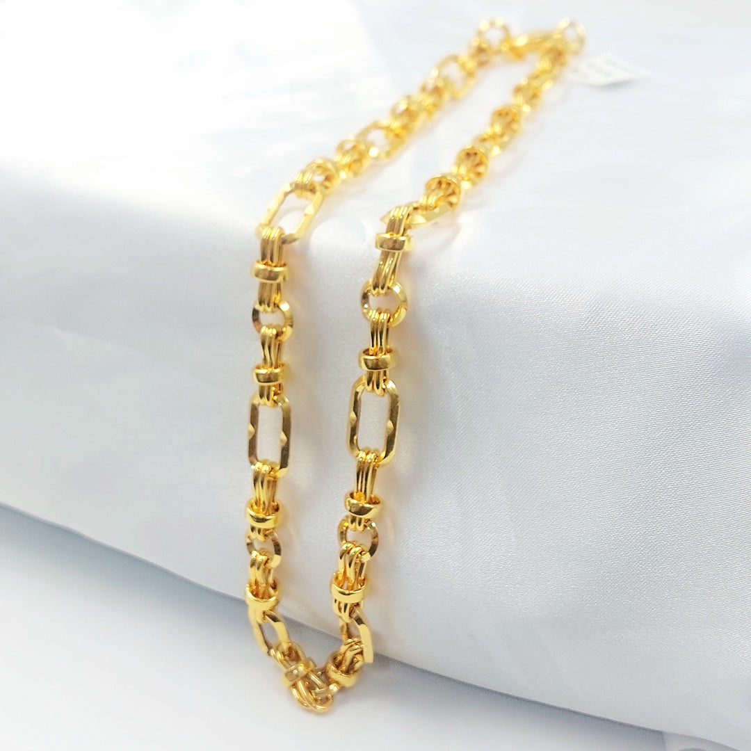 Deluxe Necklace Made of 21K Gold by Saeed Jewelry 