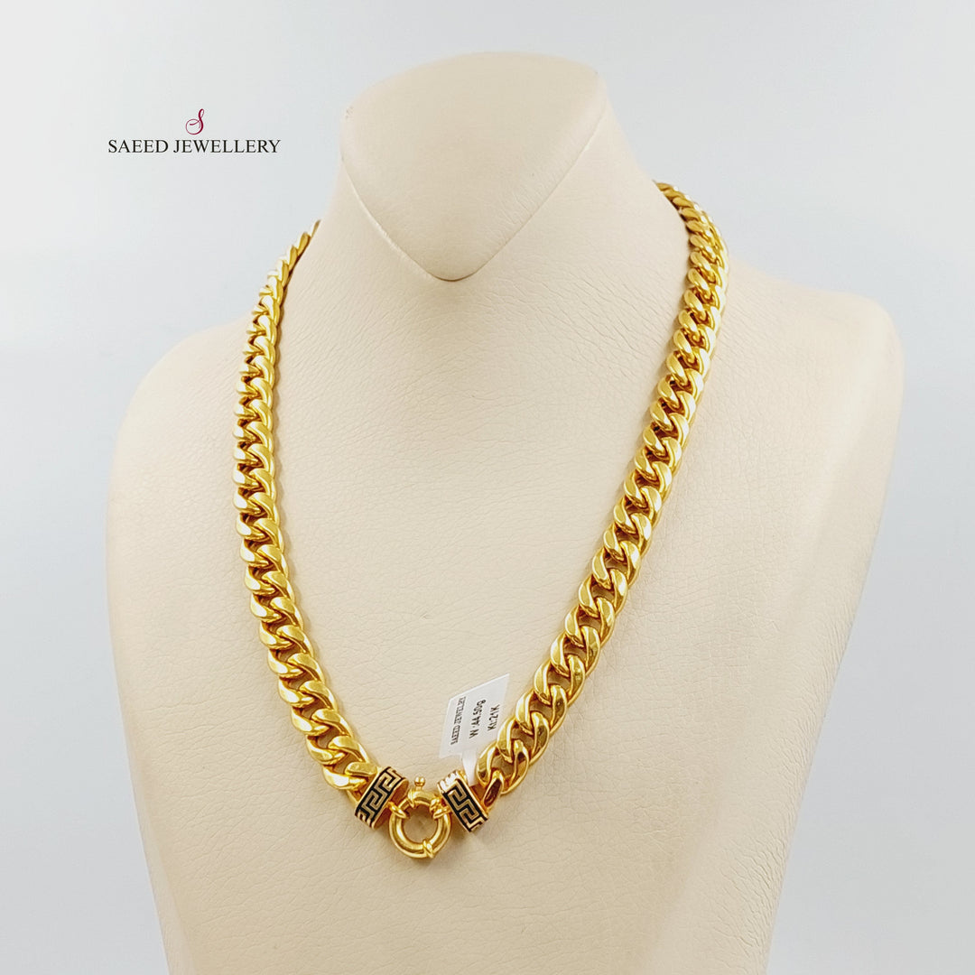 21K عقد جنزير اكسترا-مجوهرات الشيخ سعيد-Saeed Jewelry 