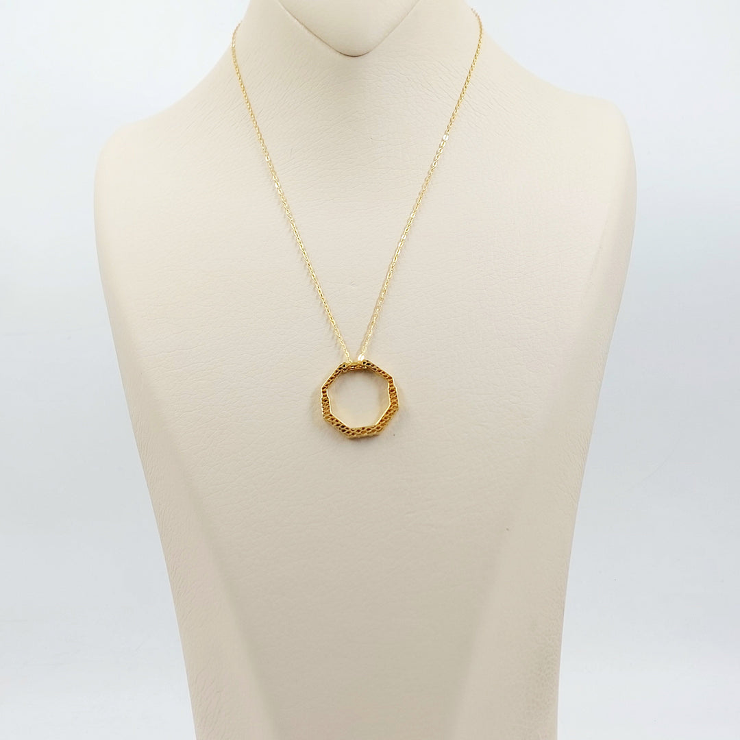 Deluxe Necklace Made of 21K Gold by Saeed Jewelry 