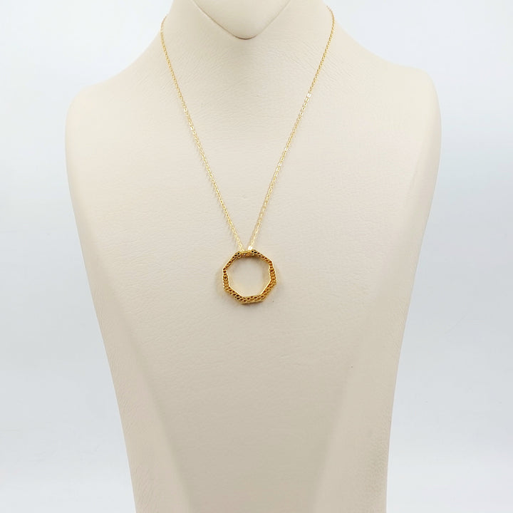 Deluxe Necklace Made of 21K Gold by Saeed Jewelry 