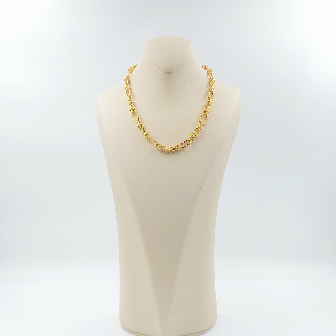 Deluxe Necklace Made of 21K Gold by Saeed Jewelry 