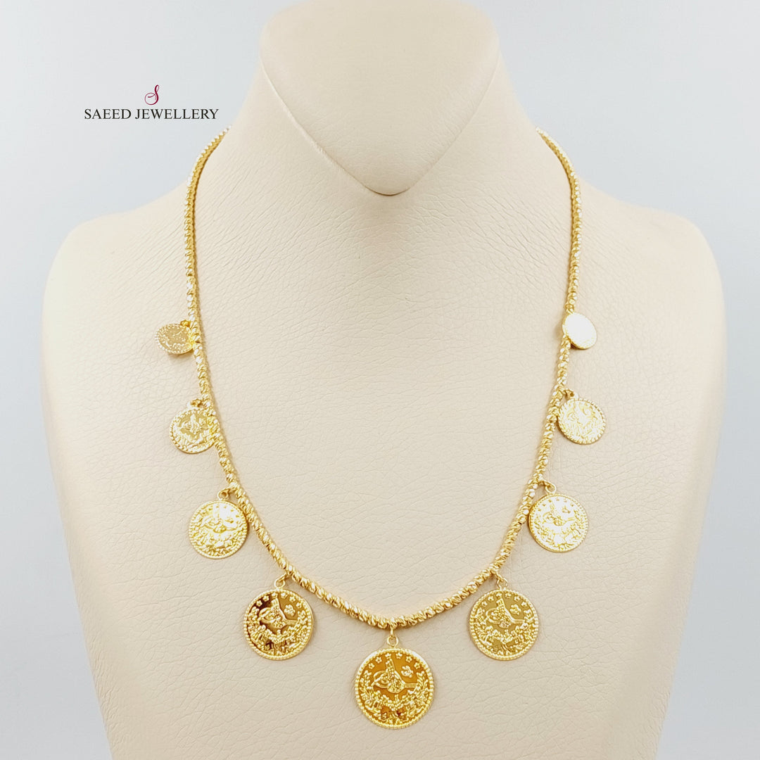 21K عقد رشادي اكسترا-مجوهرات الشيخ سعيد-Saeed Jewelry 