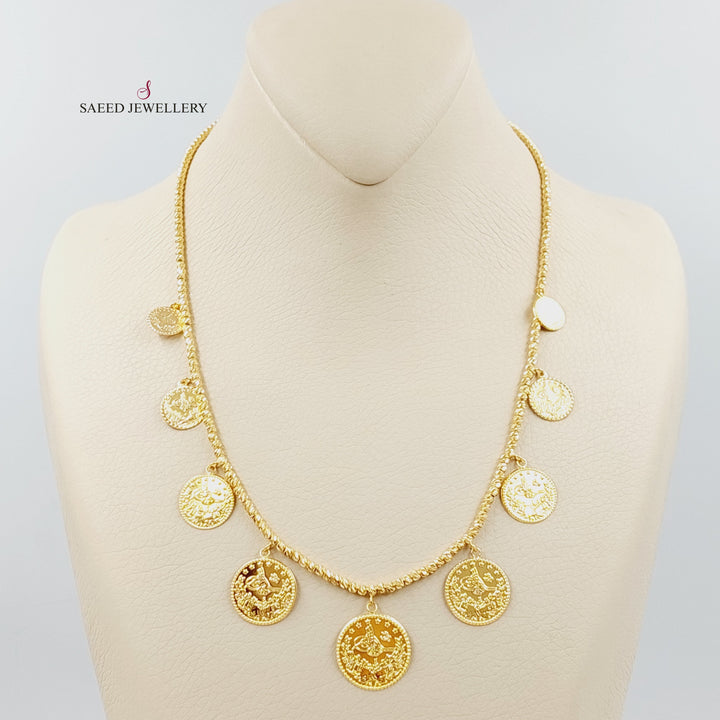 21K عقد رشادي اكسترا-مجوهرات الشيخ سعيد-Saeed Jewelry 