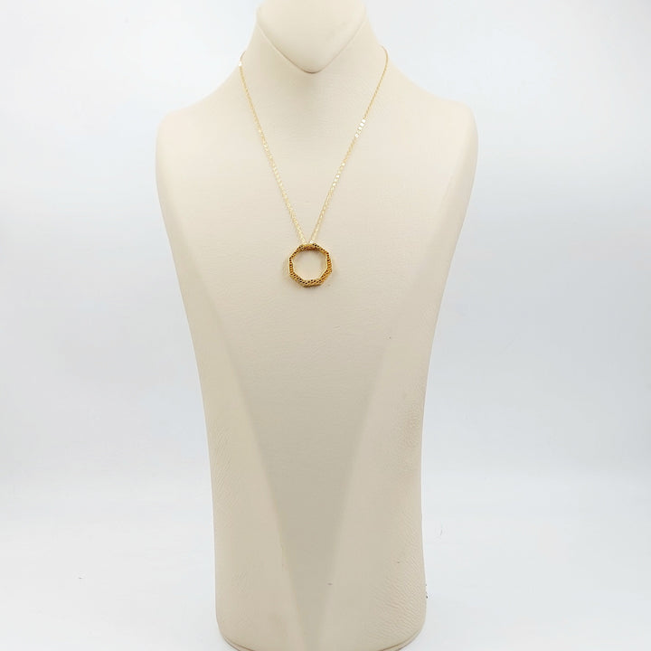 Deluxe Necklace Made of 21K Gold by Saeed Jewelry 