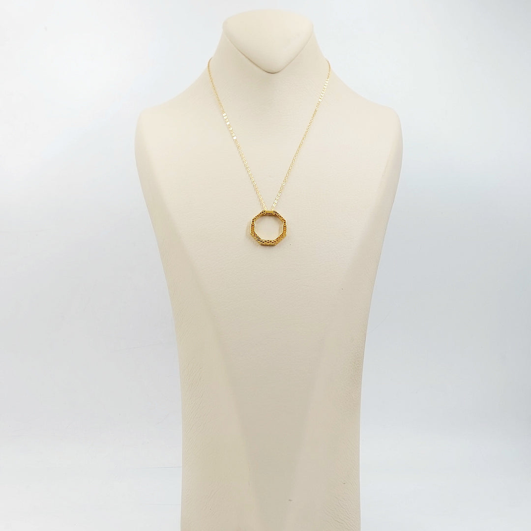 Deluxe Necklace Made of 21K Gold by Saeed Jewelry 