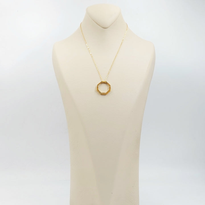 Deluxe Necklace Made of 21K Gold by Saeed Jewelry 