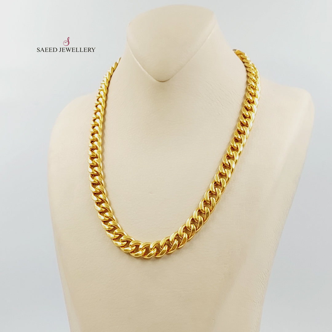 21K عقد جنزير اكسترا-مجوهرات الشيخ سعيد-Saeed Jewelry 