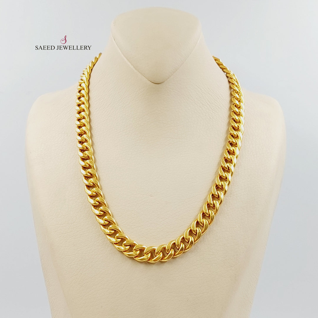 21K عقد جنزير اكسترا-مجوهرات الشيخ سعيد-Saeed Jewelry 