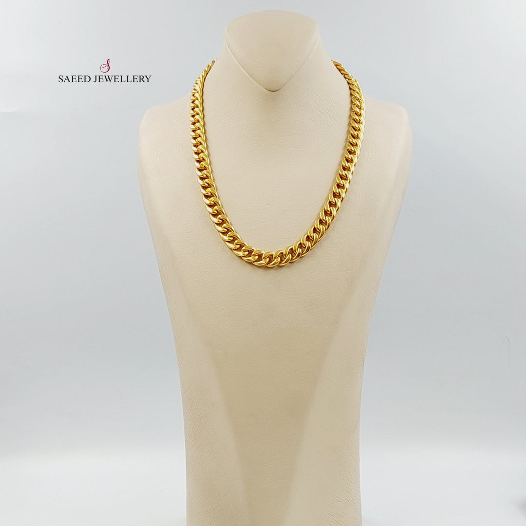 21K عقد جنزير اكسترا-مجوهرات الشيخ سعيد-Saeed Jewelry 