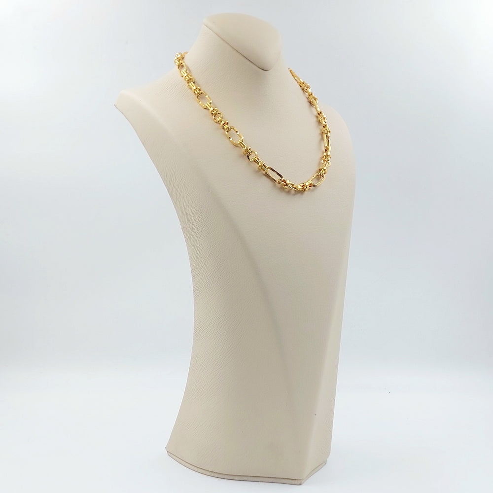 Deluxe Necklace Made of 21K Gold by Saeed Jewelry 