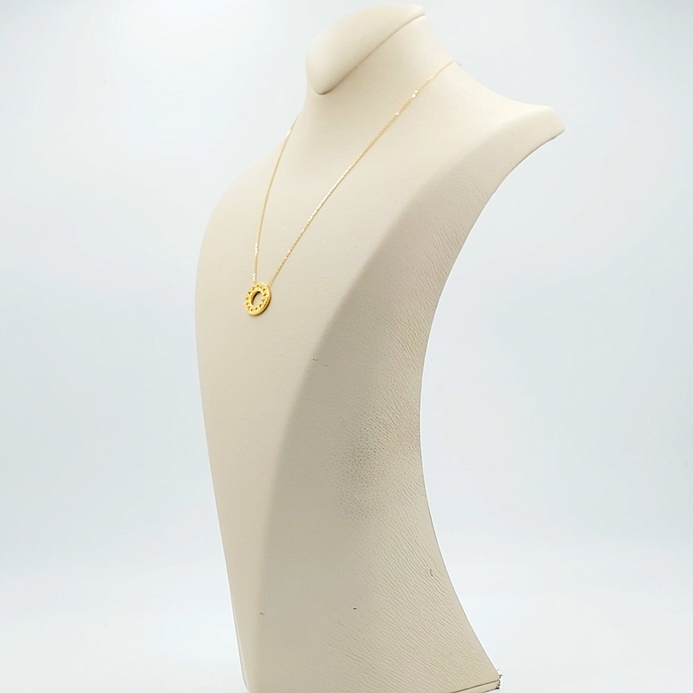 Light Deluxe Necklace Made of 21K Gold by Saeed Jewelry 