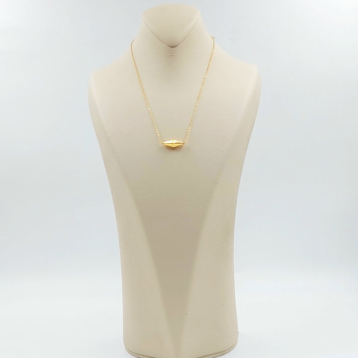 21K عقد زيتون-مجوهرات الشيخ سعيد-Saeed Jewelry 