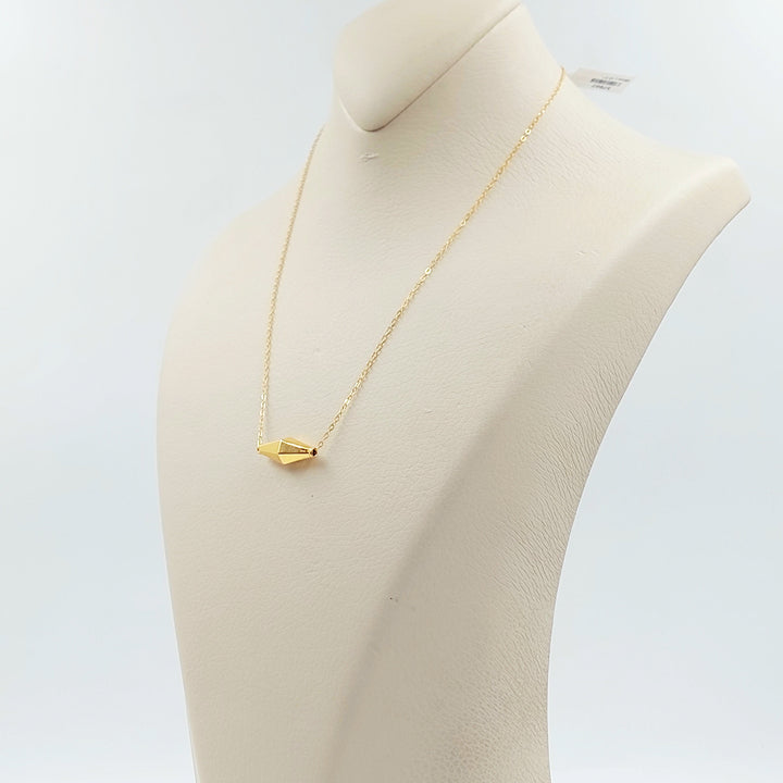 21K عقد زيتون-مجوهرات الشيخ سعيد-Saeed Jewelry 