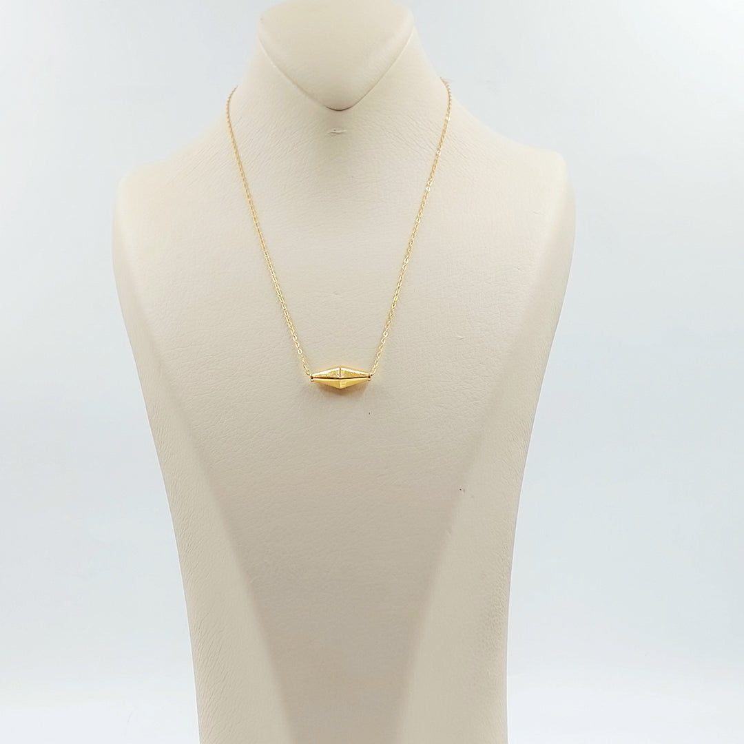 21K عقد زيتون-مجوهرات الشيخ سعيد-Saeed Jewelry 