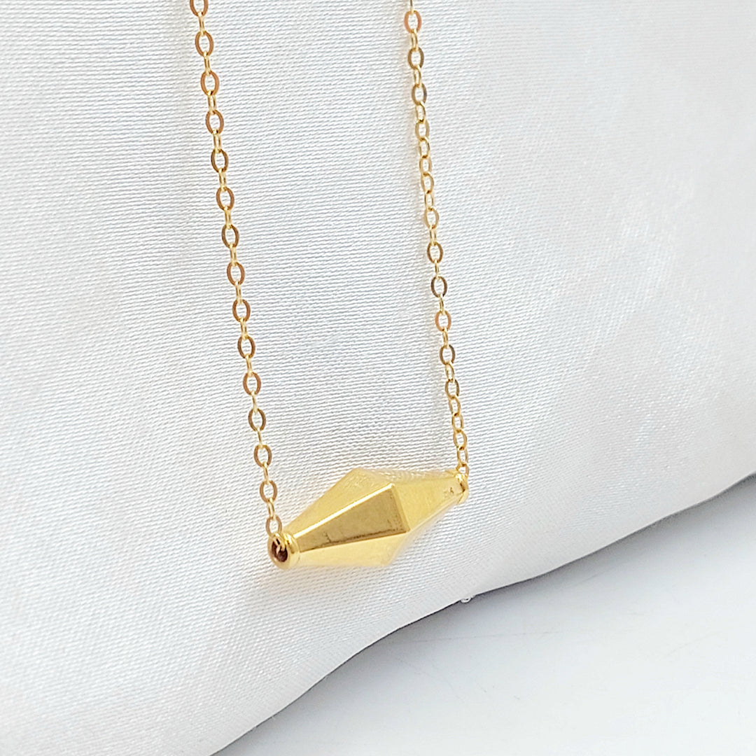 21K عقد زيتون-مجوهرات الشيخ سعيد-Saeed Jewelry 