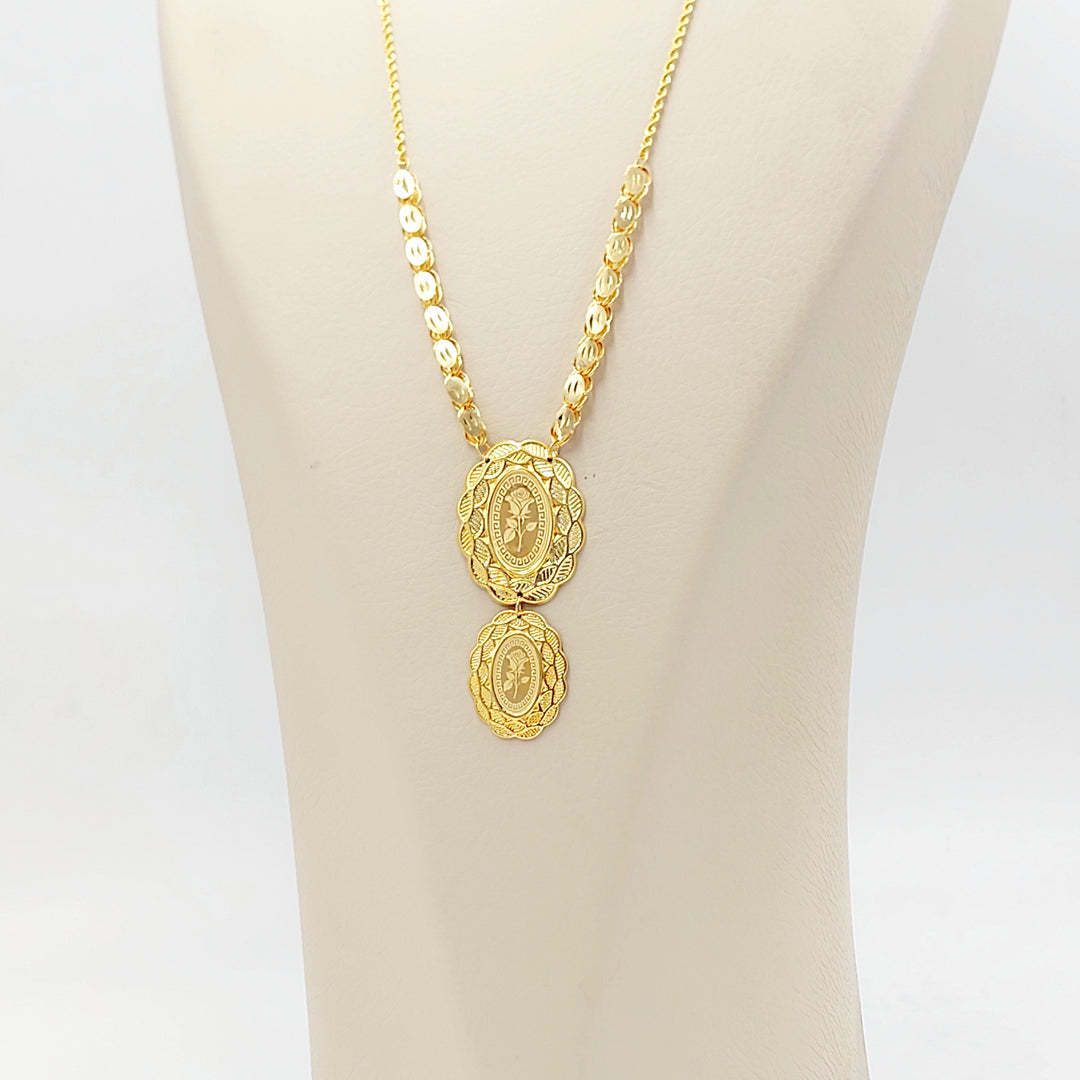 21K عقد اونصه-مجوهرات الشيخ سعيد-Saeed Jewelry 