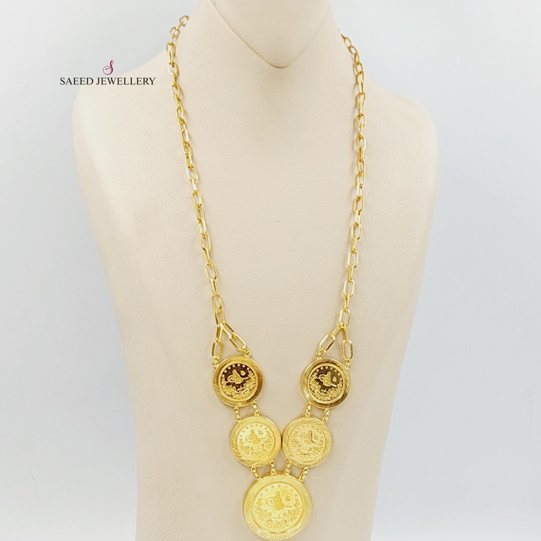 21K عقد رشادي-مجوهرات الشيخ سعيد-Saeed Jewelry 