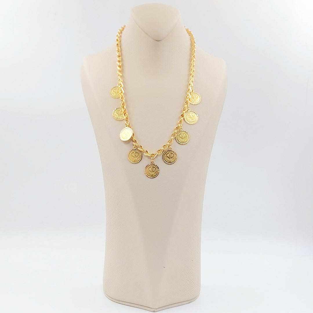 21K عقد دنانديش رشادي-مجوهرات الشيخ سعيد-Saeed Jewelry 