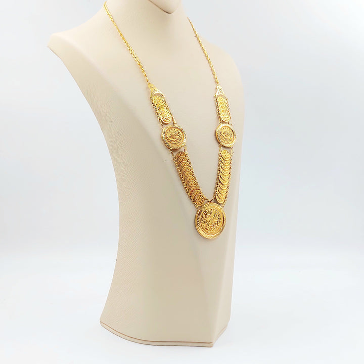 Rashadi Necklace Made of 21K Gold by Saeed Jewelry 