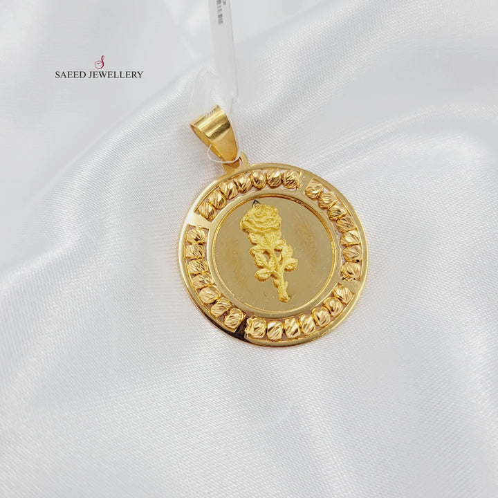 Balls Ounce Pendant Made of 21K Gold by Saeed Jewelry 