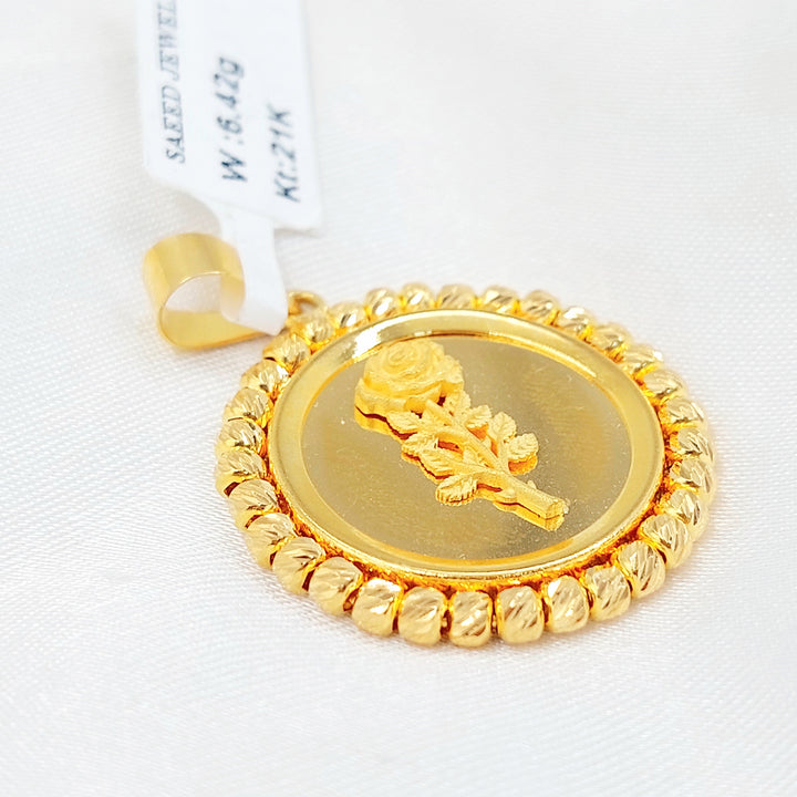 21K تعليقة اونصه اكسترا-مجوهرات الشيخ سعيد-Saeed Jewelry 