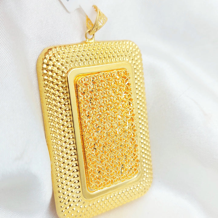 Deluxe Pendant Made of 21K Gold by Saeed Jewelry 