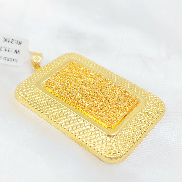 Deluxe Pendant Made of 21K Gold by Saeed Jewelry 