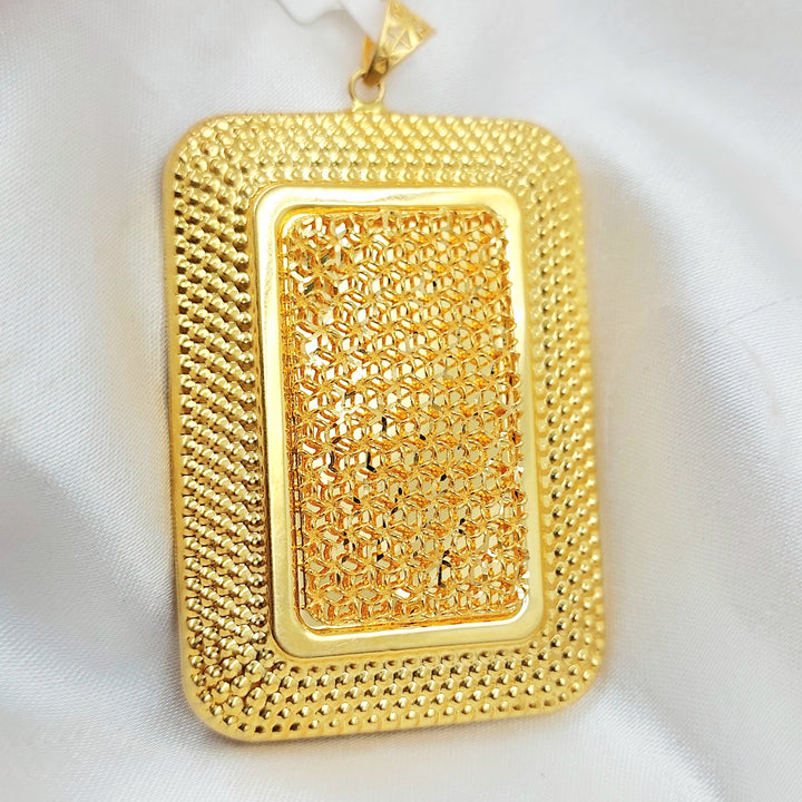 Deluxe Pendant Made of 21K Gold by Saeed Jewelry 