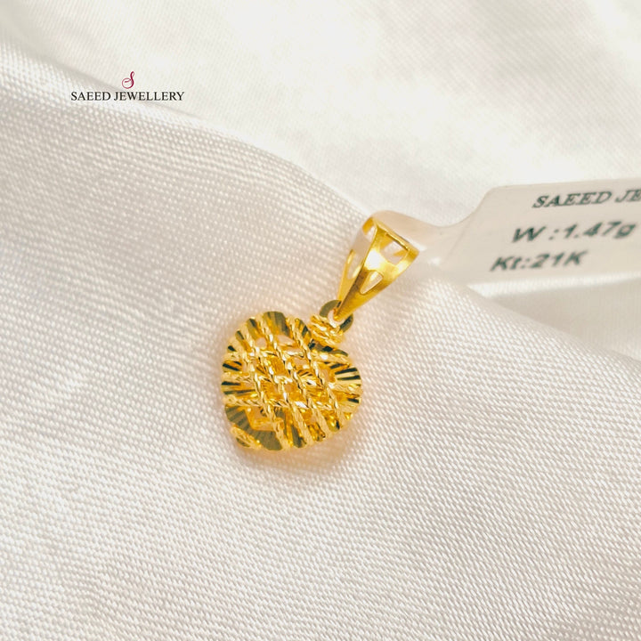 Deluxe Light Pendant Made of 21K Gold by Saeed Jewelry 