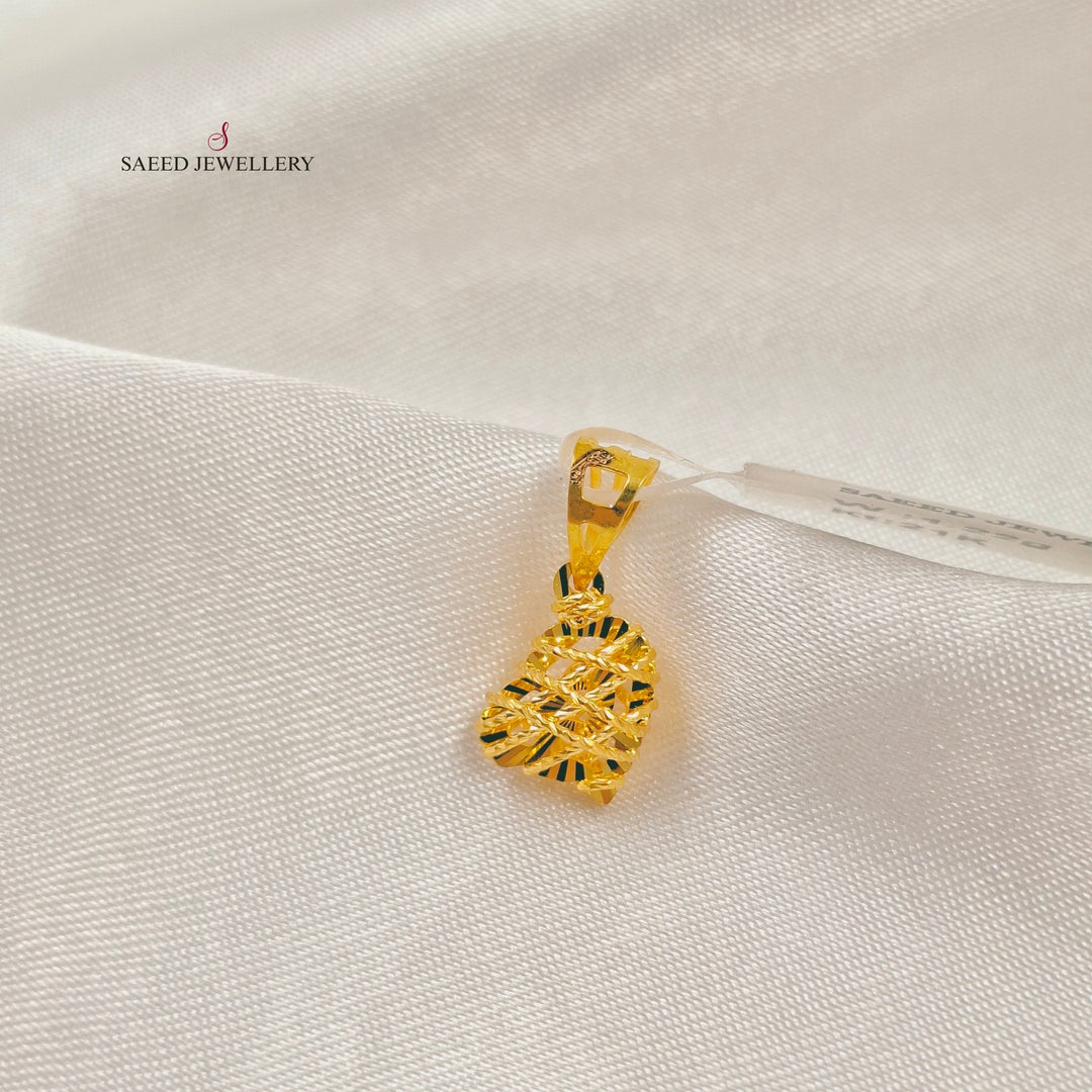 Deluxe Light Pendant Made of 21K Gold by Saeed Jewelry 
