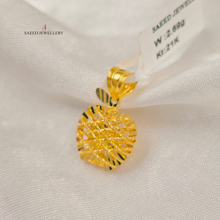 Deluxe Light Pendant Made of 21K Gold by Saeed Jewelry 