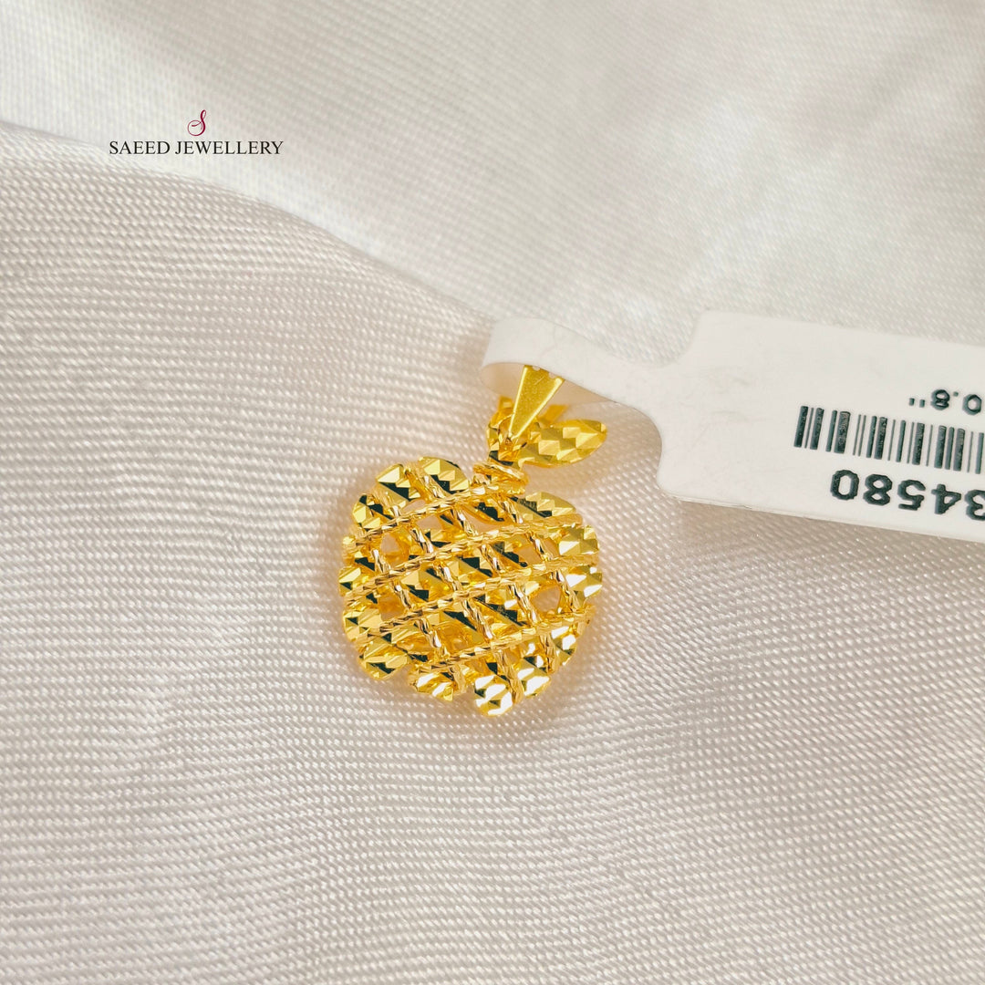 Deluxe Light Pendant Made of 21K Gold by Saeed Jewelry 