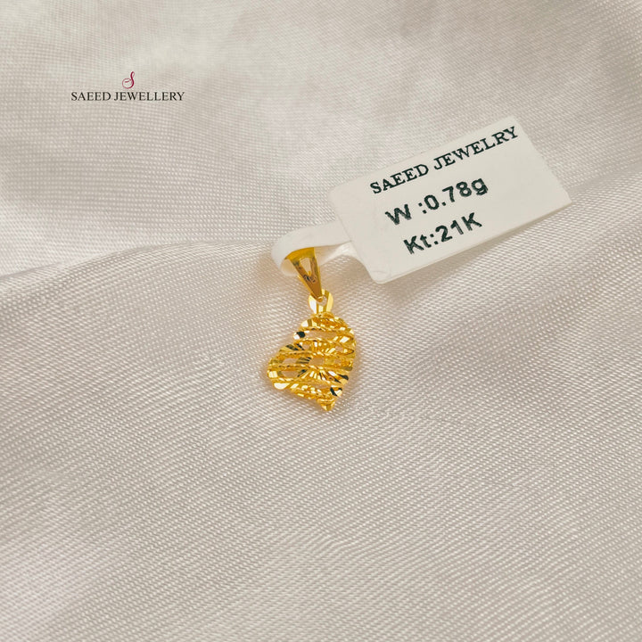 Deluxe Light Pendant Made of 21K Gold by Saeed Jewelry 