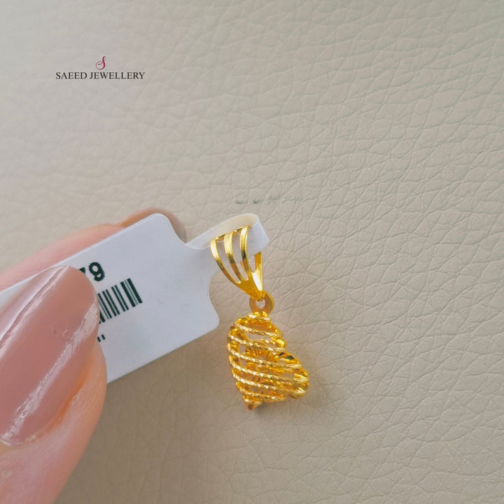 Deluxe Light Pendant Made of 21K Gold by Saeed Jewelry 