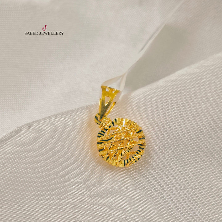 Deluxe Light Pendant Made of 21K Gold by Saeed Jewelry 