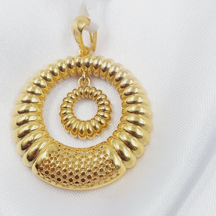 Deluxe Pendant Made of 21K Gold by Saeed Jewelry 