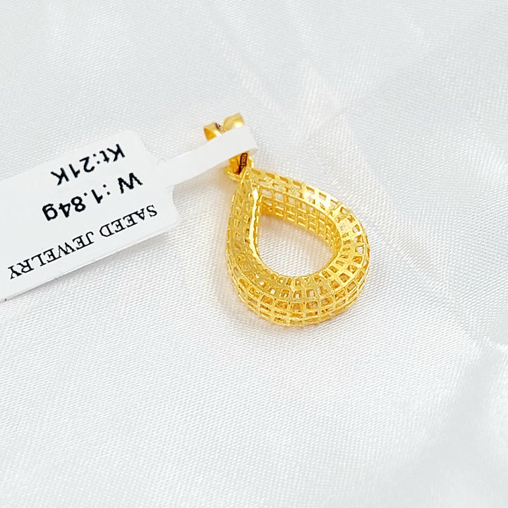 Deluxe Pendant Made of 21K Gold by Saeed Jewelry 