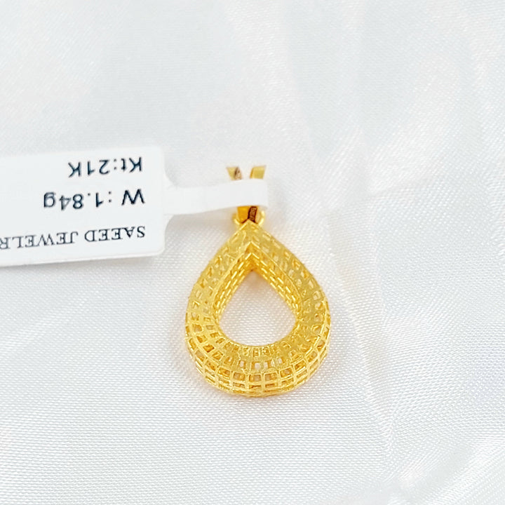 Deluxe Pendant Made of 21K Gold by Saeed Jewelry 