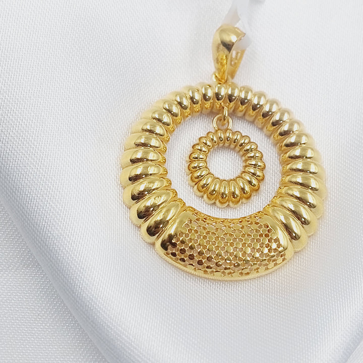 Deluxe Pendant Made of 21K Gold by Saeed Jewelry 