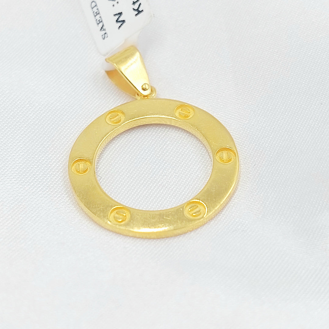 21K تعليقة فيجارو-مجوهرات الشيخ سعيد-Saeed Jewelry 