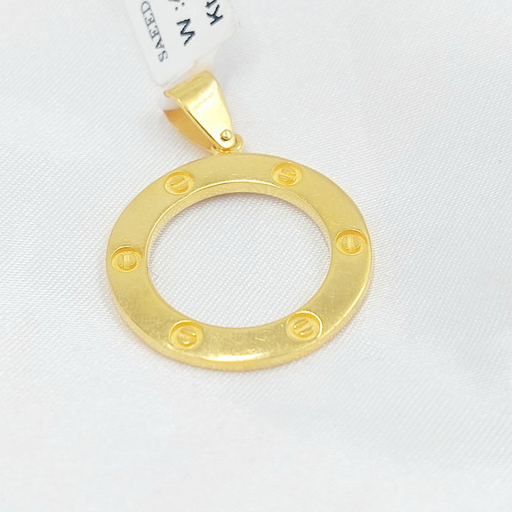 21K تعليقة فيجارو-مجوهرات الشيخ سعيد-Saeed Jewelry 