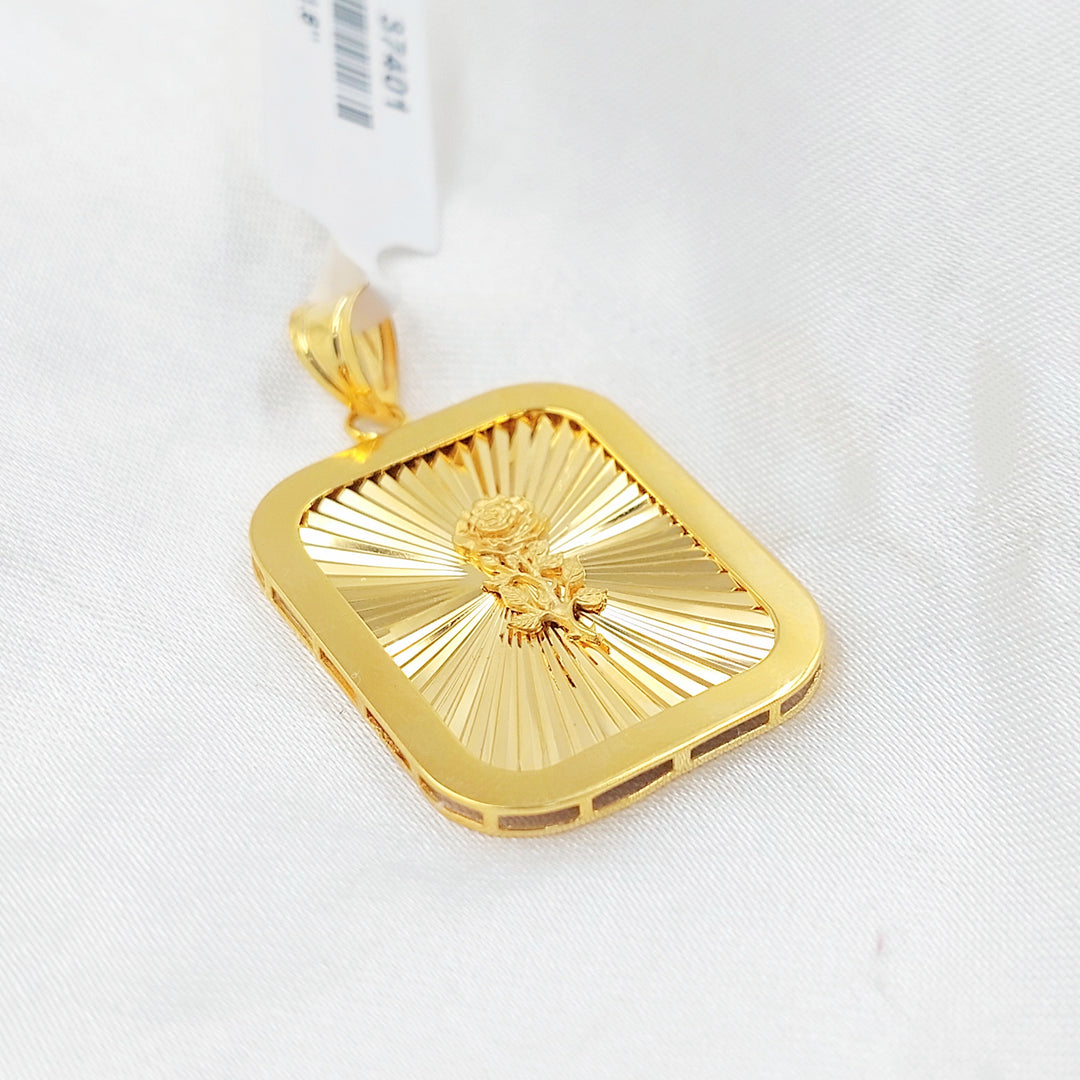 21K تعليقة اونصه-مجوهرات الشيخ سعيد-Saeed Jewelry 