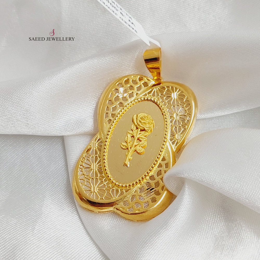 21K تعليقة اونصه-مجوهرات الشيخ سعيد-Saeed Jewelry 