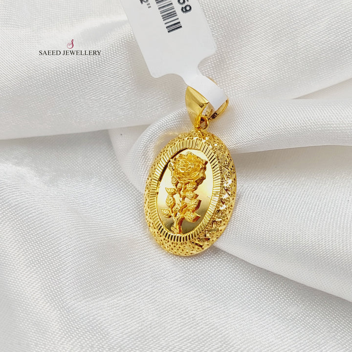 21K تعليقة اونصه-مجوهرات الشيخ سعيد-Saeed Jewelry 