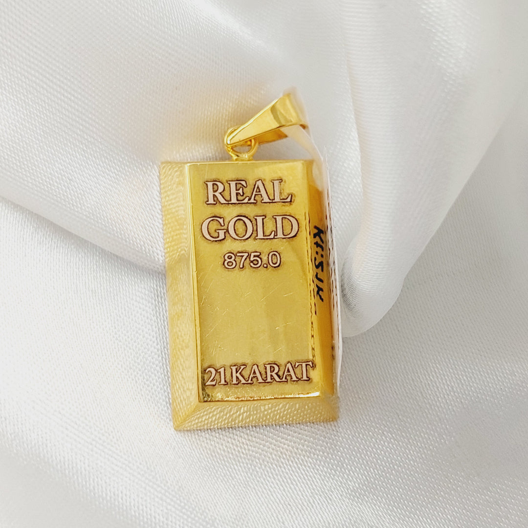 21K تعليقة اونصه-مجوهرات الشيخ سعيد-Saeed Jewelry 