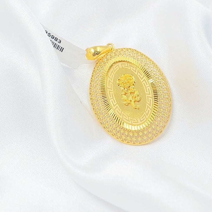 21K تعليقة اونصه-مجوهرات الشيخ سعيد-Saeed Jewelry 