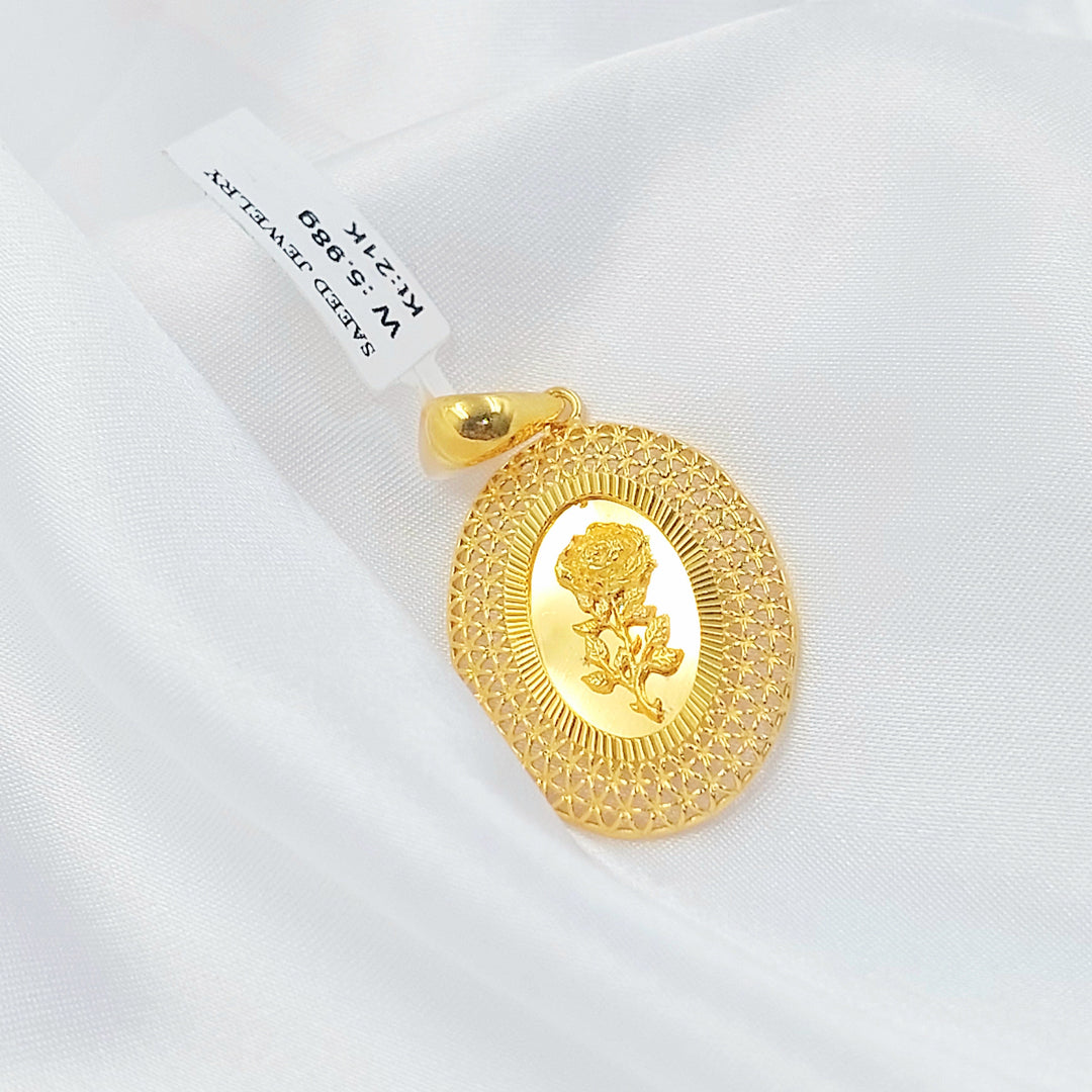 21K تعليقة اونصه-مجوهرات الشيخ سعيد-Saeed Jewelry 