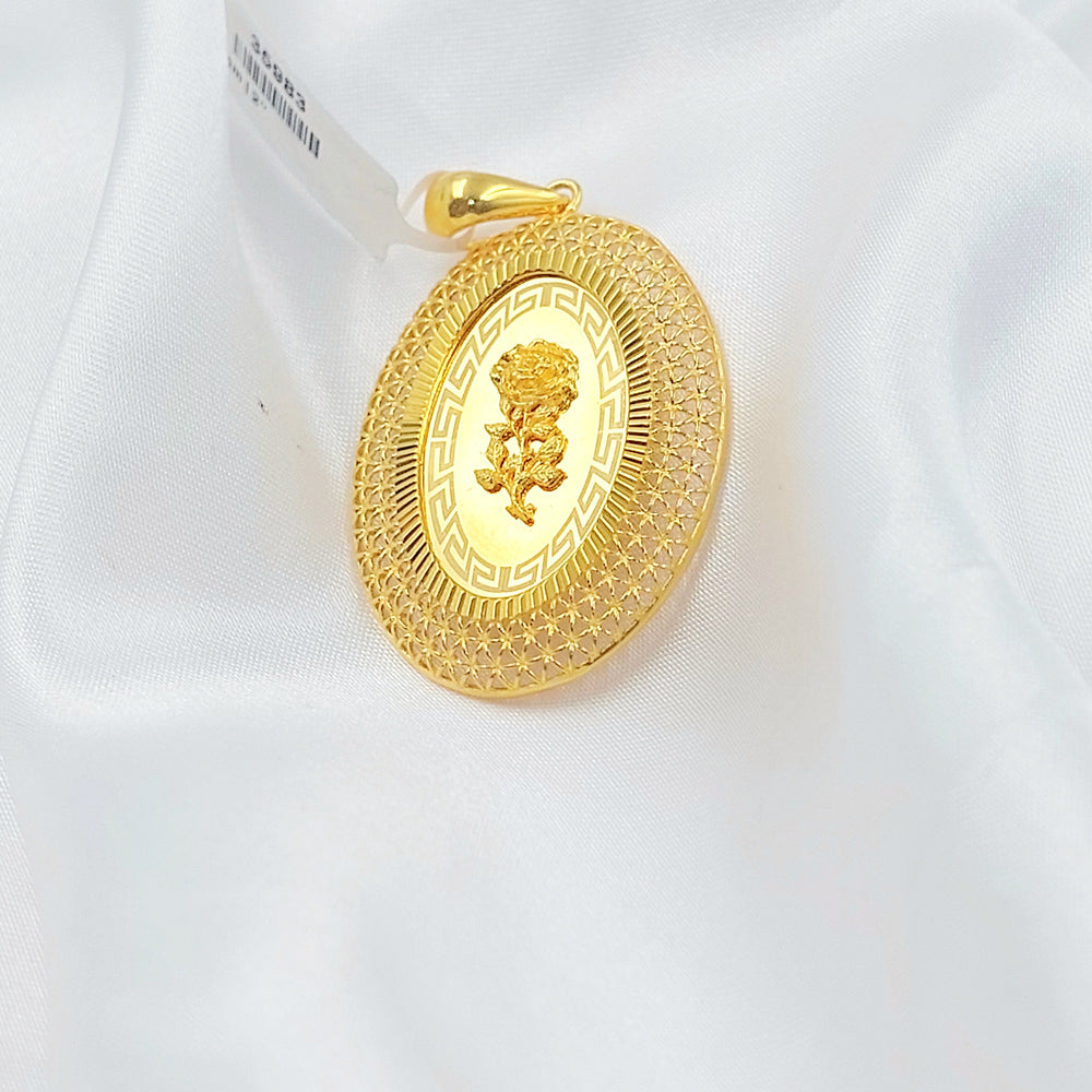 21K تعليقة اونصه-مجوهرات الشيخ سعيد-Saeed Jewelry 